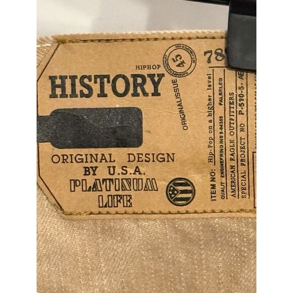 Y2K American Eagle Outfitters HipHop History size 36 - Picture 4 of 6